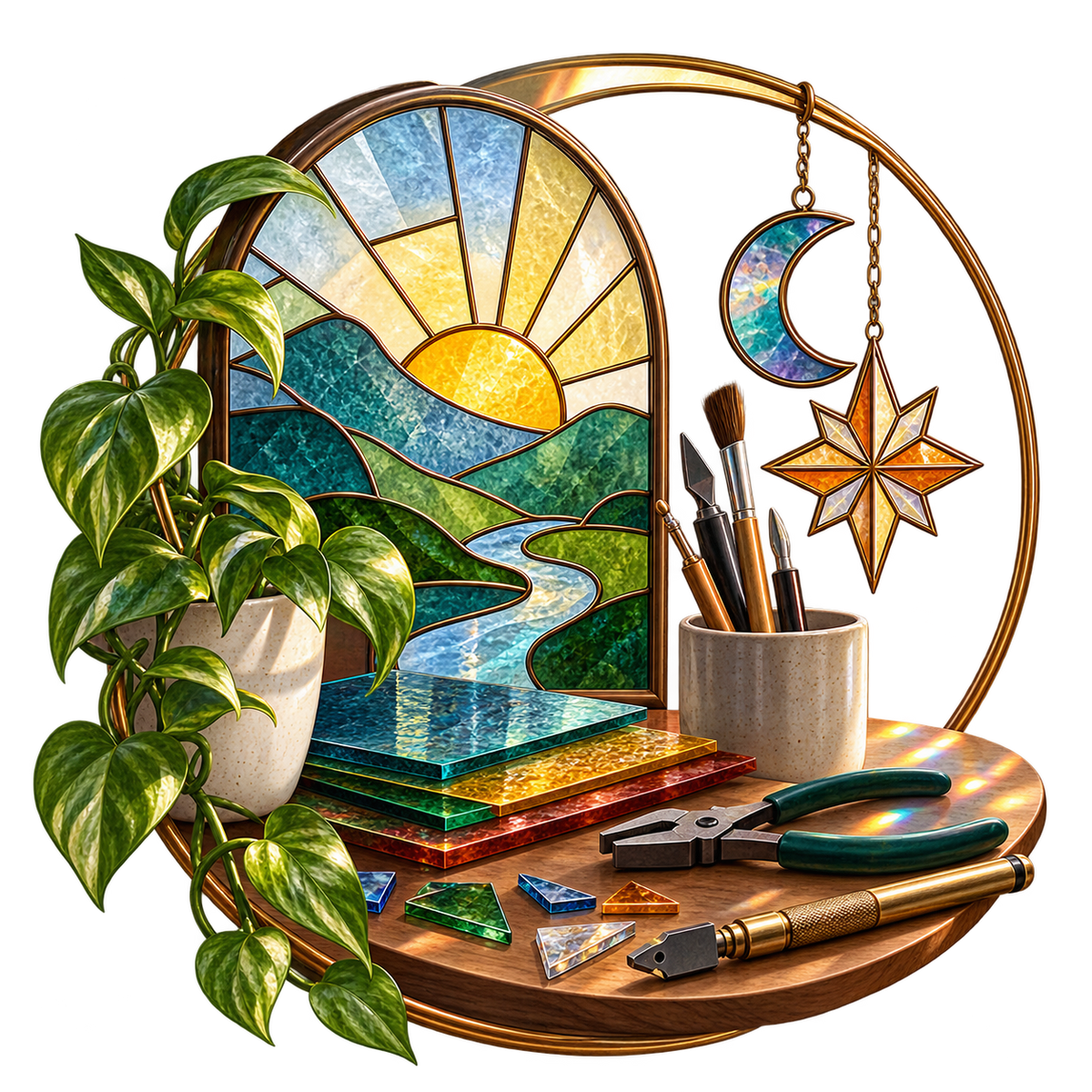 Stained Glass Foiling and Soldering Guide