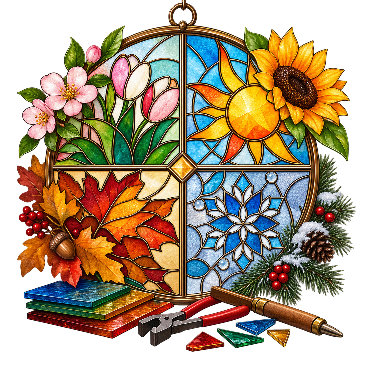 Stained Glass Project Workshop Guide