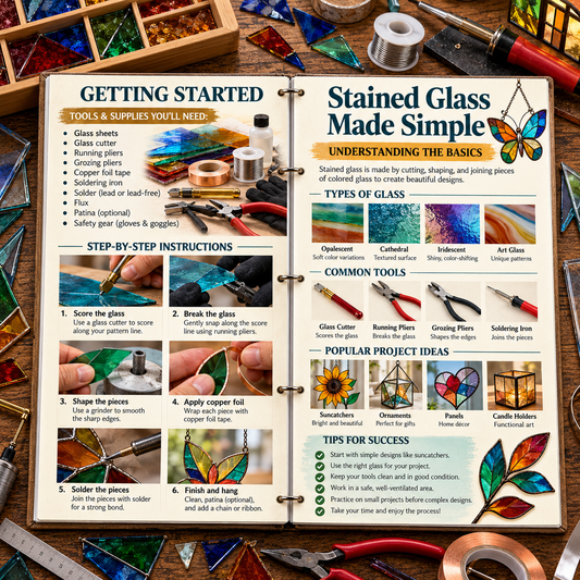 1000+ Free Stained Glass Made Simple Guide